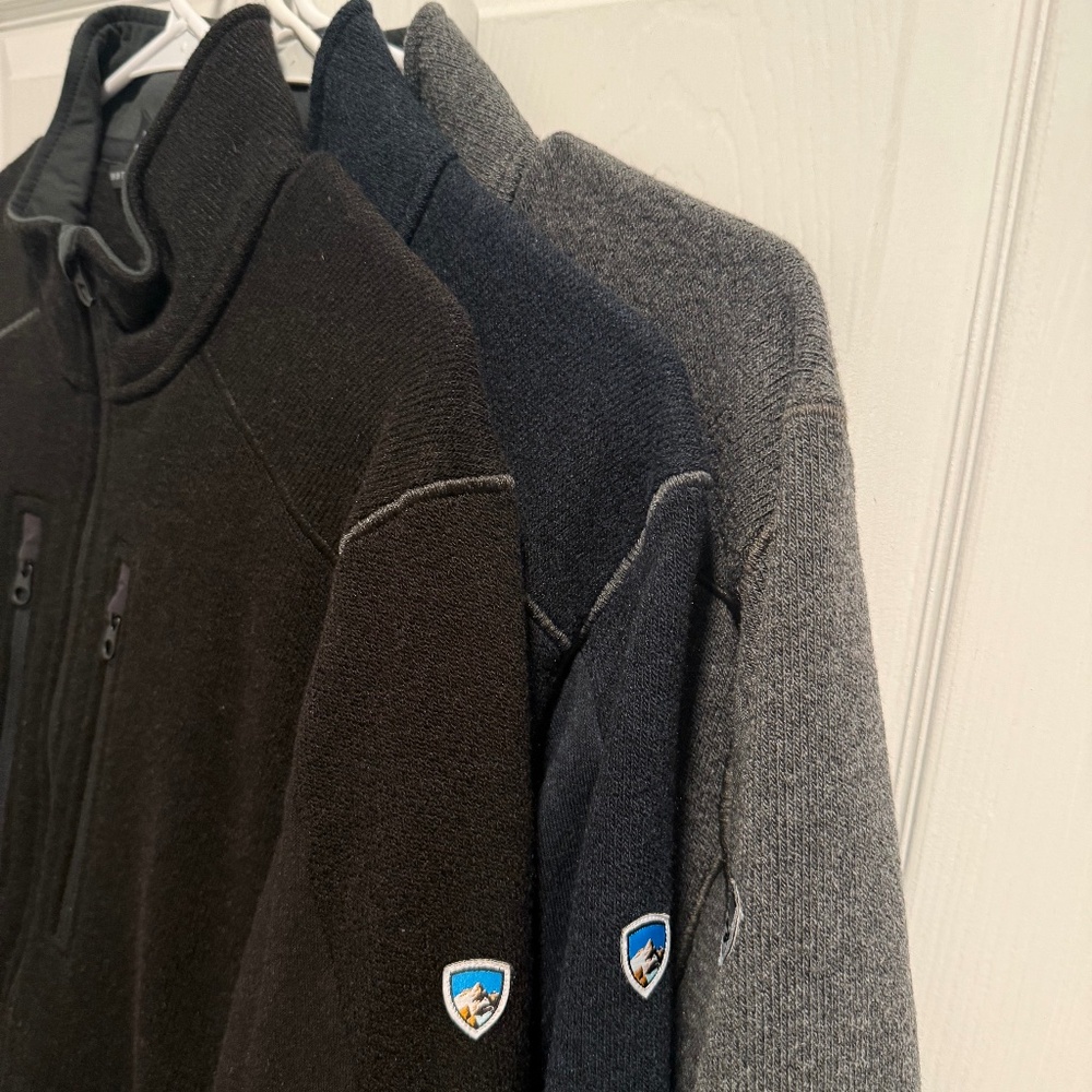 3 Kuhl Fleece Jackets